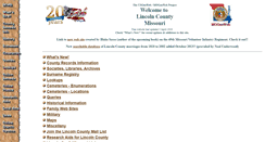 Desktop Screenshot of lincoln.mogenweb.org