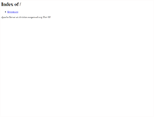 Tablet Screenshot of christian.mogenweb.org